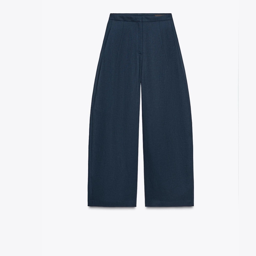 ZW COLLECTION LINEN BALLOON PANTS - Picture 5 of 7